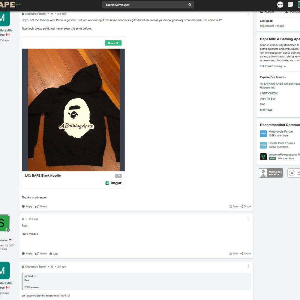BAPE "Big Ape Face" Black Pullover Hoodie - Picture 7 of 7